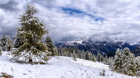 Winter Dolomites Wallpapers Wallpaper Cave