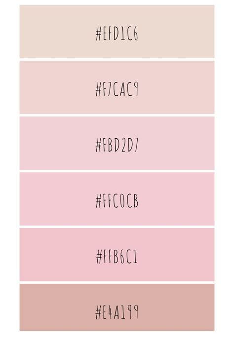 Pink Pastel Color Code Querymap