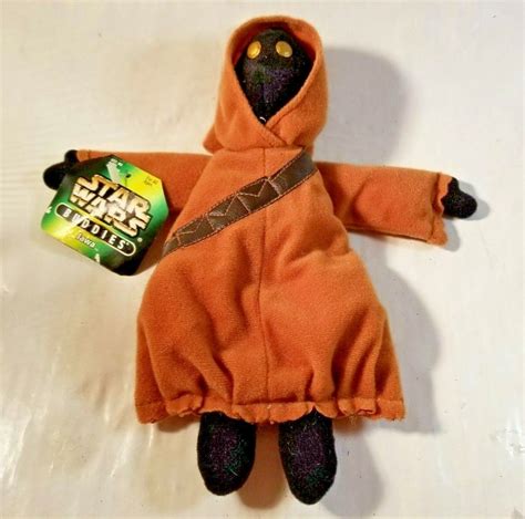 Star Wars Buddies Jawa From 1997 Kenner Plush Toy New Ebay