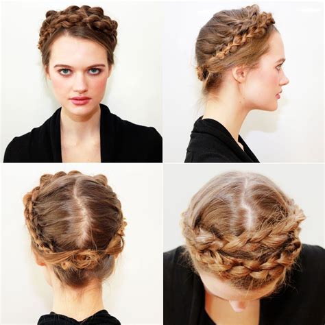 How To Scandinavian Braided Crown From 2014 Fallwinter Nyfw Braided
