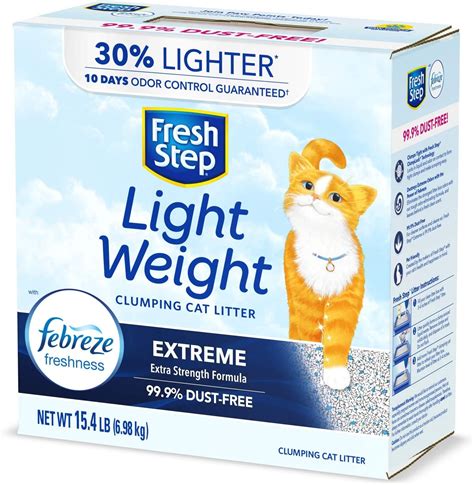 Fresh Step Lightweight Extreme With Febreze Freshness Clumping Cat