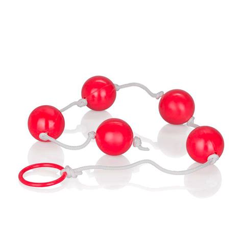 Buy Large Pleasure Anal Beads Assorted Colours Online Spank The
