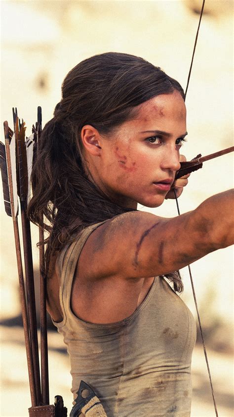 1080x1920 Tomb Raider Movie Tomb Raider 2018 Movies Hd Alicia