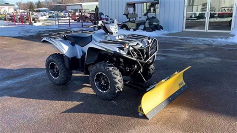 2020 Yamaha Grizzly 700 Eps Se With A Moose Plow Warn Winch Moose