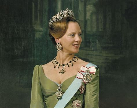She is an actress and writer, known for de vilde svaner (2009), astro royal hollywood (2017) and snedronningen (2000). Queens of England: Emeralds for May: Denmark