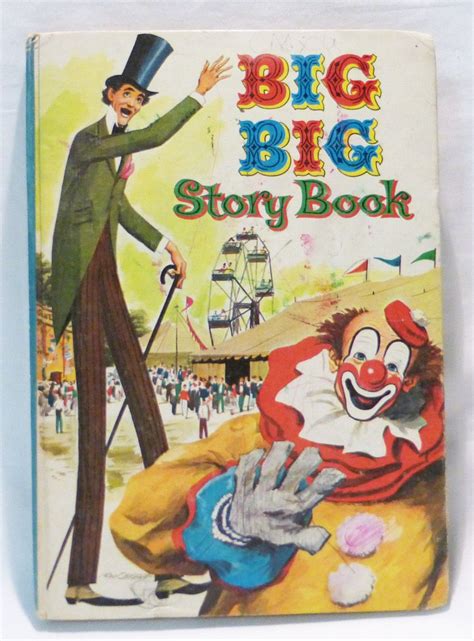 Vintage Childrens Book Whitman 1955 Big Big Story Book Hardcover
