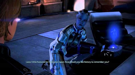 Mass Effect 3 Femshep Liara Romance Part 4 Youtube