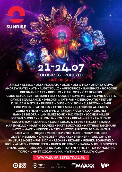 Znamy Pełny Lineup Sunrise Festival 2022 Blisko 100 Największych