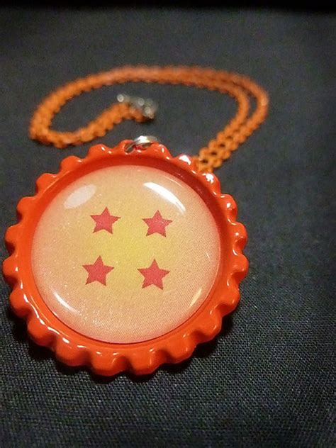 Shin suggests he didn't fuse to stop majin buu because he probably didn't know. Dragonball 4 Star Necklace - Handmade - DBZ Dragon Ball Z ...