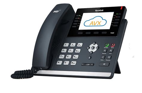 Business Phone Features Yealink T46g Desk Phone Avx Cloud