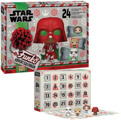 Funko Pop Star Wars Holiday 2022 Advent Calendar 24 Vinyl Figures