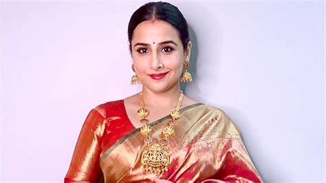 Vidya Balans Kanjeevaram Silk Sari Will Win Your Grandmothers Nod Of