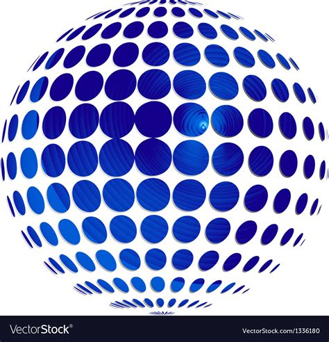 Abstract Sphere Logo Royalty Free Vector Image