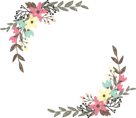 Clipart Borders Wildflower Clipart Borders Wildflower Transparent Free