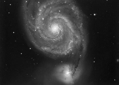 M51 Whirlpool Galaxy Spiral Galaxy 25 Million Light Years Flickr