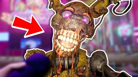 Burntrap Hunts Gregory Has A Jumpscare Now Fnaf Security Breach