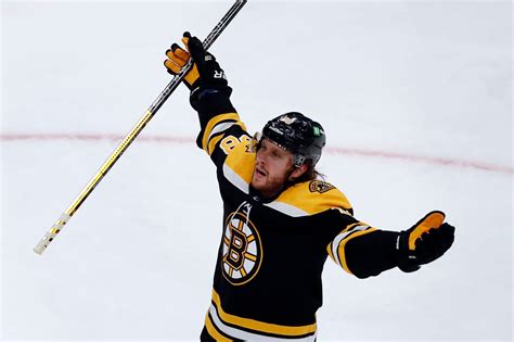I Love It Here David Pastrnak Expresses Desire To Remain With Bruins