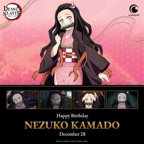 Happy Birthday Nezuko 🎂🎉🎂 Anime Amino