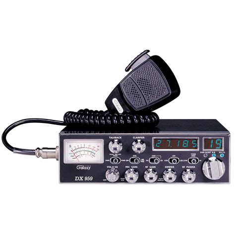 Accessories Galaxy Amssb 40 Channel Deluxe Cb Radio With 5 Digit