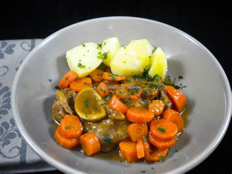 Jarret de veau au miel et aux carottes Cookéo ou pas