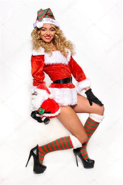 Sexy Santas Helper Girl Stock Photo By Fashionstock