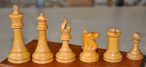 Tournament chess set in wood, an 2503 / the most popular chess set for schools clubs and tournaments with chess notation. Popular Staunton Antique Chess Set, 3-1/2" King - www ...