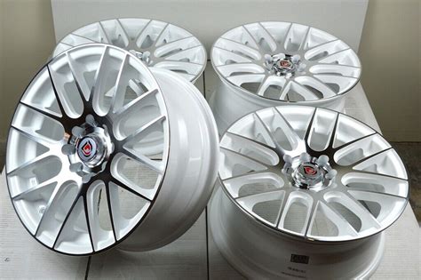15 White Wheels Rims Integra Del Sol Aveo Crx Civic Accord Corolla