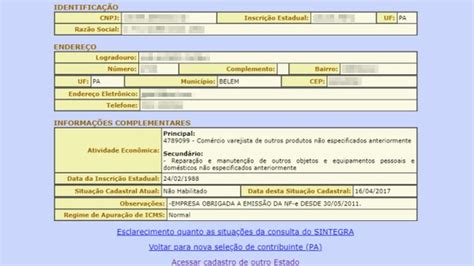 Como Descobrir A Inscrição Estadual Pelo Cnpj Ou Cpf
