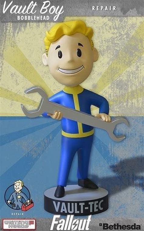 Fallout 4 Vault Boy Bobble Head Series 1 Repair