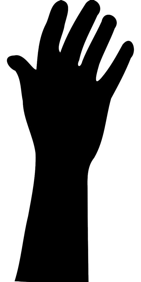 Hand Silhouette Finger Free Vector Graphic On Pixabay