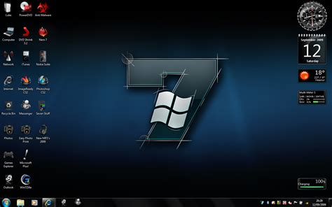 Windows 7 Desktop By Ddukey On Deviantart