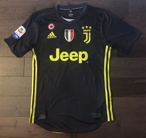 Juventus Third Football Shirt 2018 2019 Sponsored By Jeep