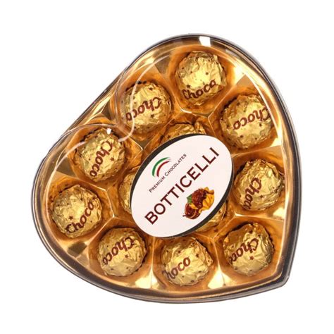 Chocolates Corazón Botticelli 150gr