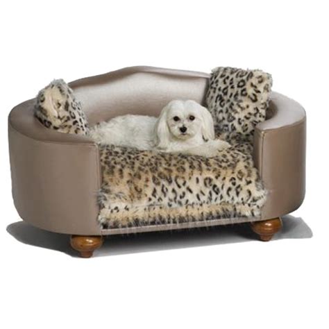 Hollywood Leopard Dog Bed Luxury Dog Boutique At