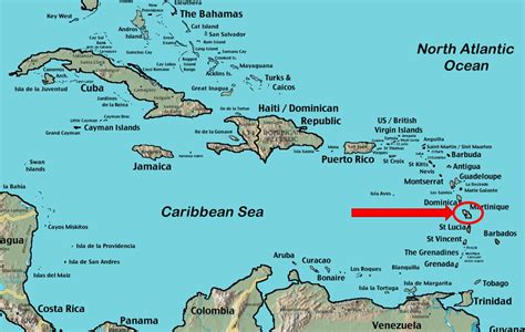 Get Martinique Island Map Background Andie Diaz