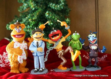 Disney Muppets Christmas Ornament Set Fozzie Bear Gonzo Animal Etsy