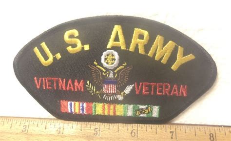 Us Army Vietnam Veteran Embroidered Patch Embroidered Patches