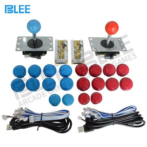 Zero Delay Arcade Buttons And Joysticks Kit With Usb Encoder Blee