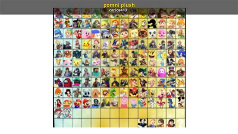 Pomni Plush Super Smash Bros Ultimate Mods