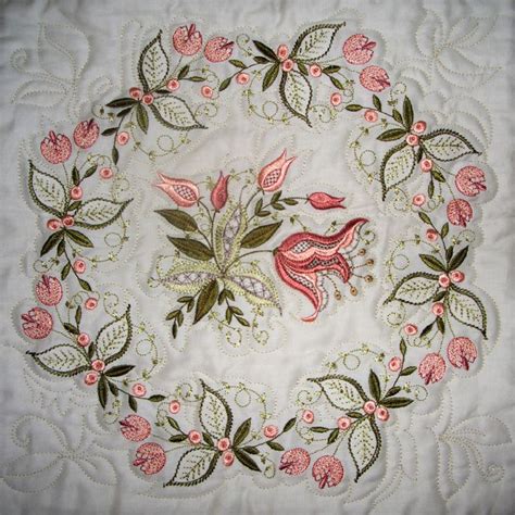 Bordado Jacobean Machine Embroidery Quilts Crewel Embroidery Kits