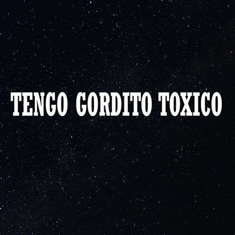 Tengo Gordito Toxico Decal Para La Troca Puro Trokiando Etsy