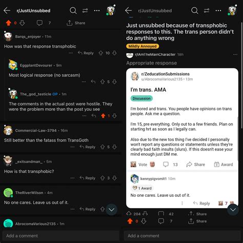 Is there a fragile white redditor type sub but for transphobia? I’m