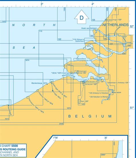 Admiralty Charts English Channel East And North Sea South B2 29