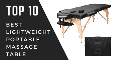 The 10 Best Lightweight Portable Massage Table In 2022