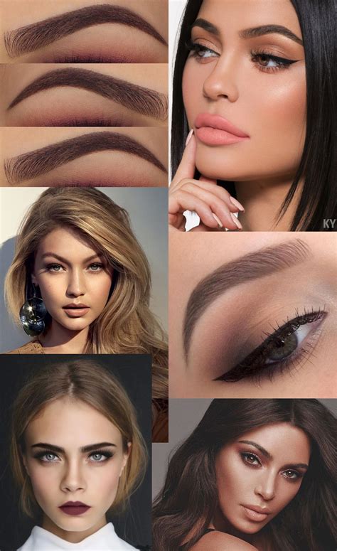 Eyebrows Pictures Of Different Shapes Different Types Of Eyebrows And