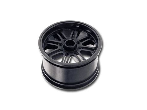 3136 8 Spoke Wheel Black 83x56mm2pcs