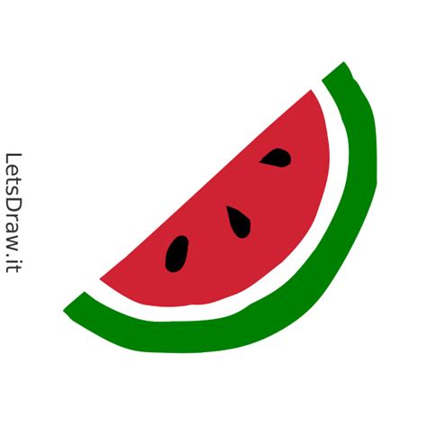How To Draw Watermelon Learn To Draw From Other Letsdrawit Players