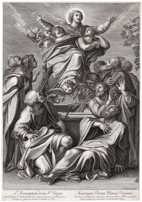 At Auction Carracci Annibale Carracci Assumption Of The Virgin 1673