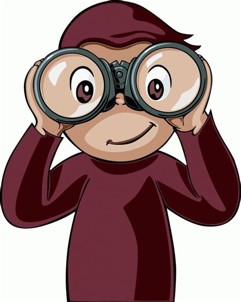 Visit overdrive or download the free libby app. curious george binoculars - Google Search | Curious george ...