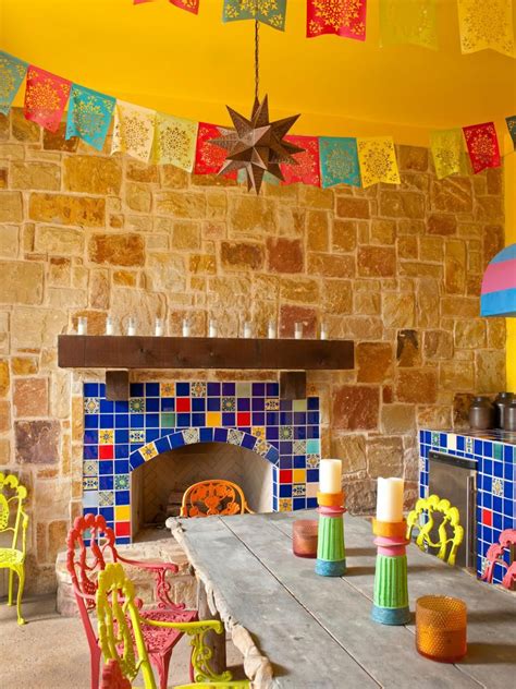 30 Fireplace Remodel Ideas For Any Budget Mexican Dining Room